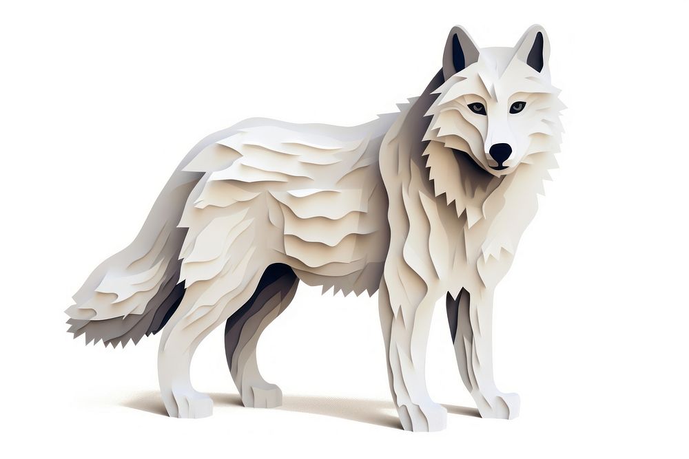 Siberian Husky dog mammal animal white. AI generated Image by rawpixel.