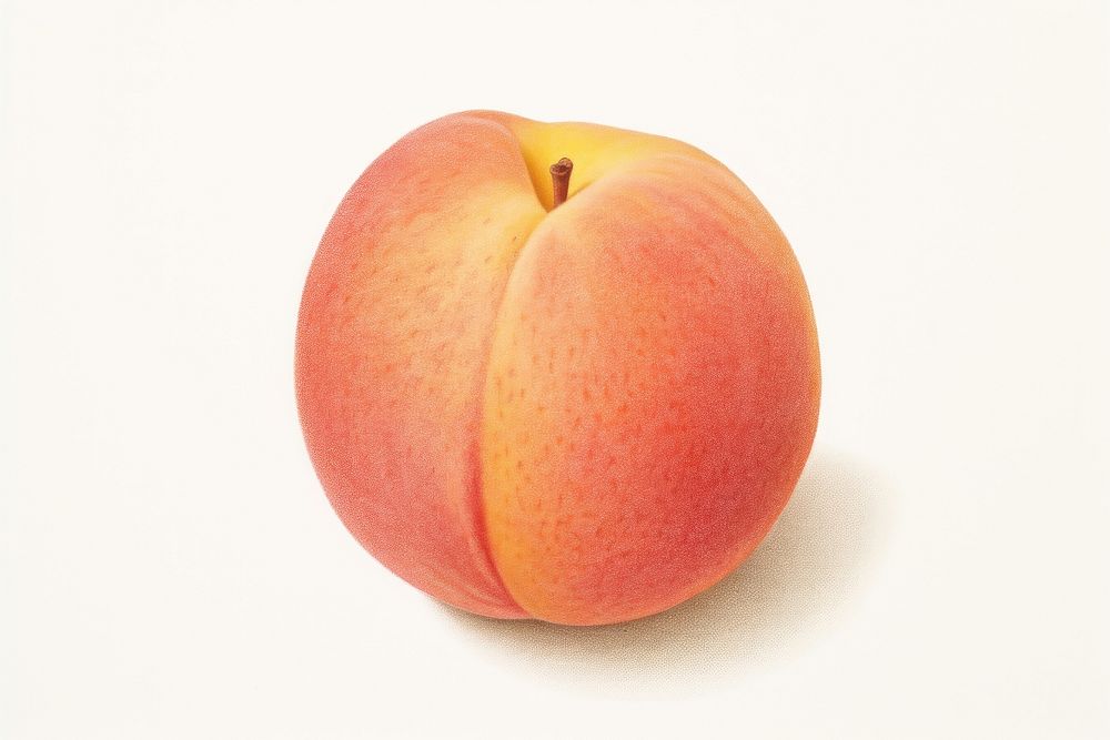 Fruit peach plant food. AI generated Image by rawpixel.