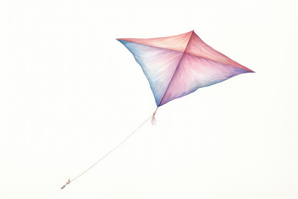 Flying kite object toy white | Free Photo Illustration - rawpixel