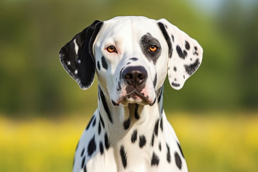 Dalmatian animal mammal pet. 