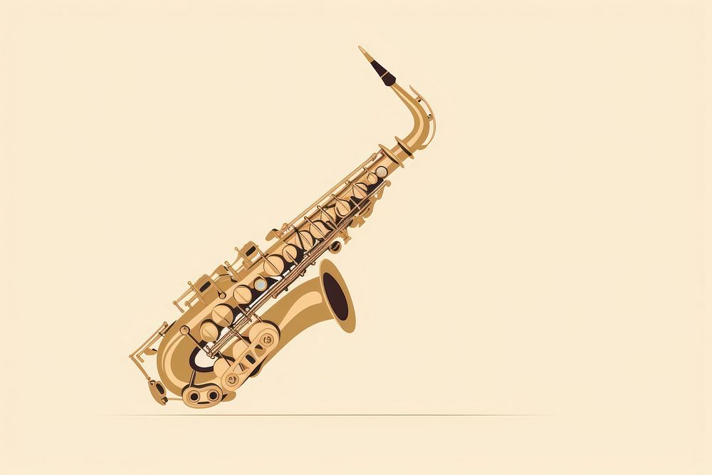 Saxophone oboe performance euphonium. AI generated Image by rawpixel.