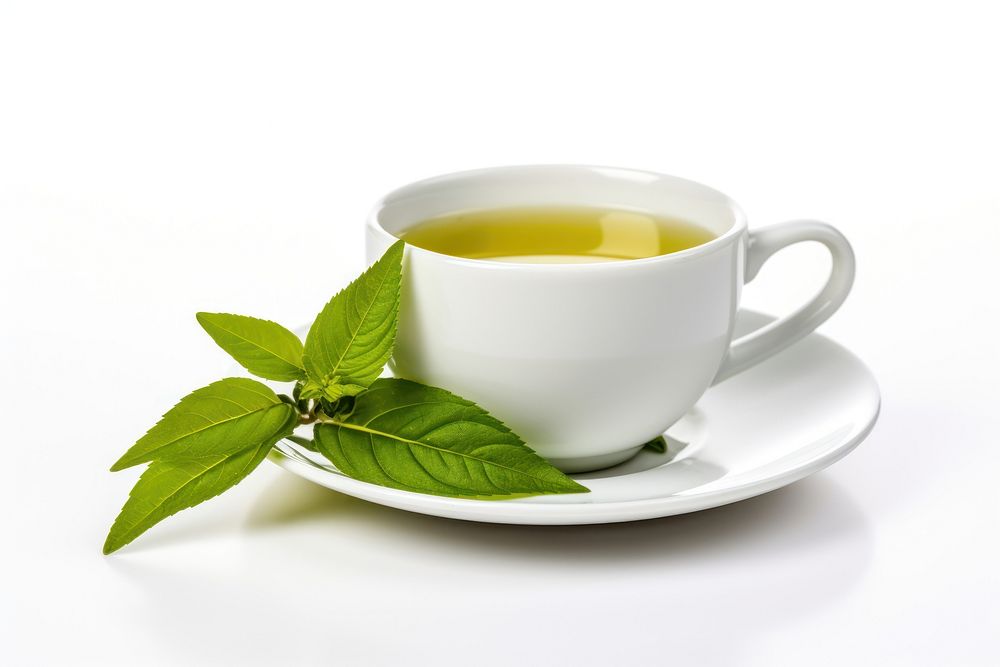Tea cup drink leaf mug. AI generated Image by rawpixel.