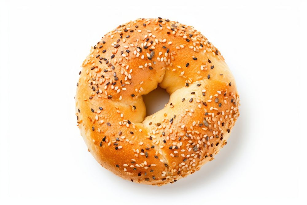 Bagel bread food freshness. AI generated Image by rawpixel.