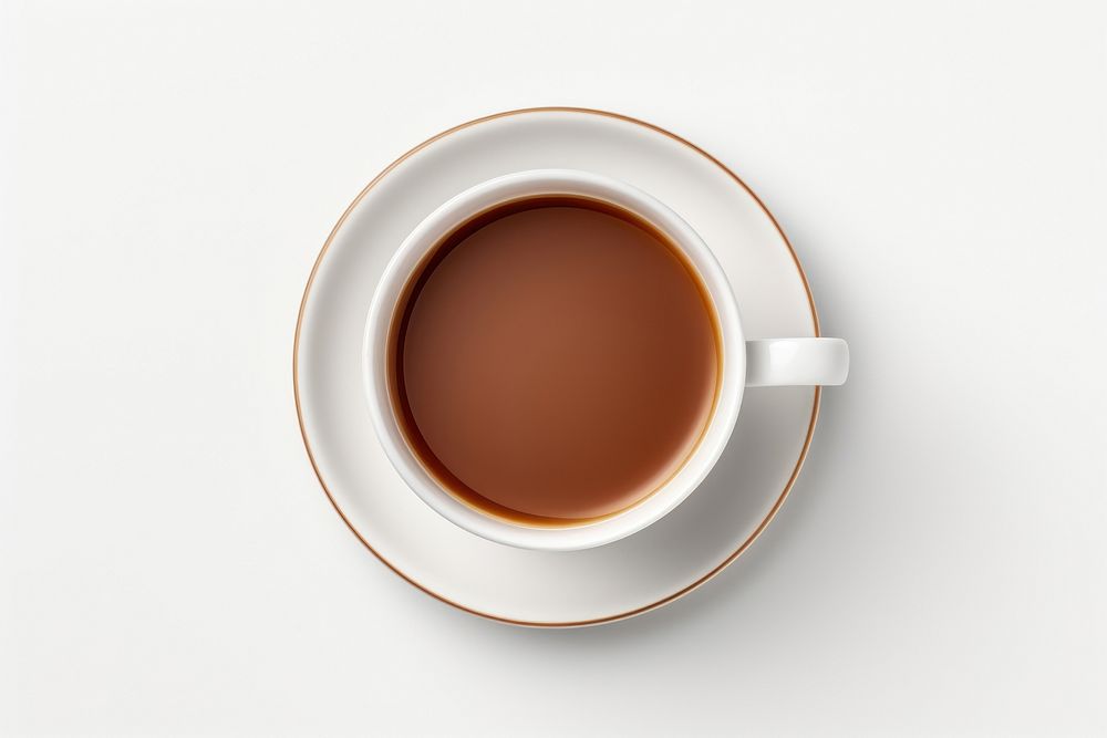 Tea cup coffee saucer drink. AI generated Image by rawpixel.
