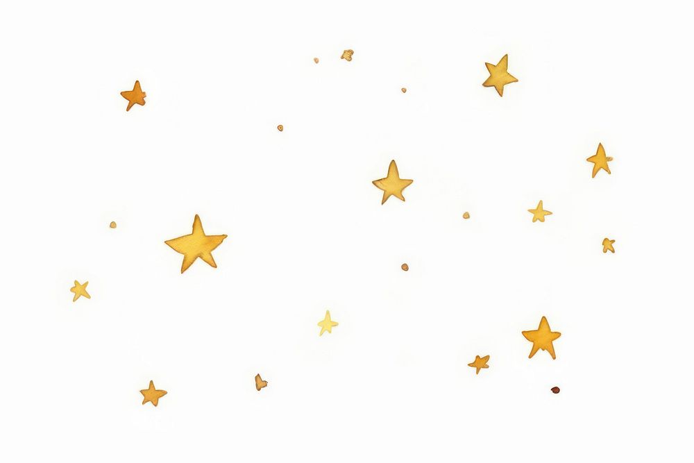 Stars backgrounds confetti white background. 