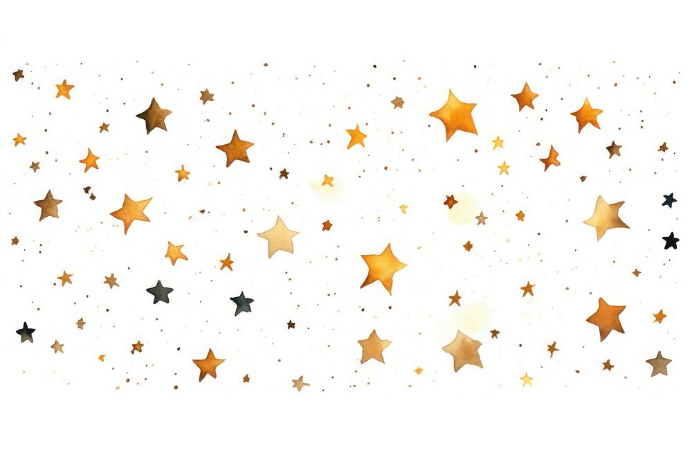 Stars backgrounds confetti white background. AI generated Image by rawpixel.