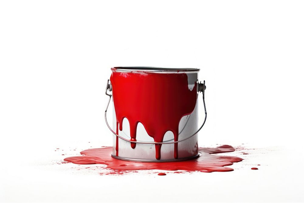 Bucket splattered container cylinder. AI generated Image by rawpixel.