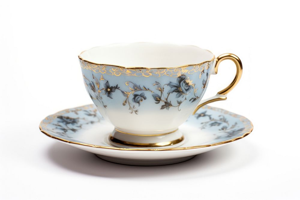 Tea cup porcelain saucer mug. 