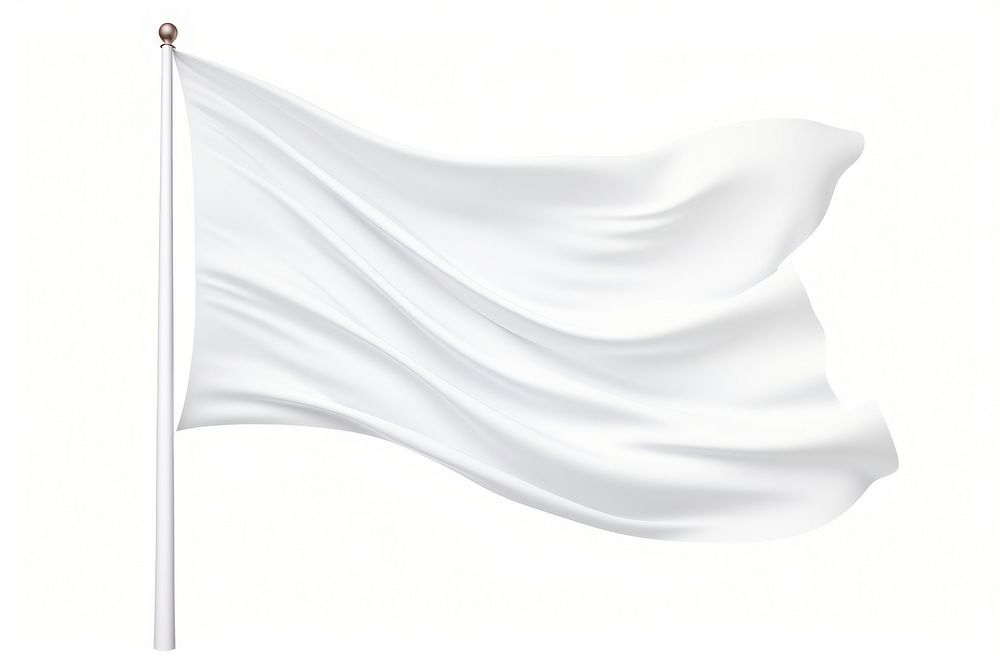 White flag backgrounds patriotism. AI generated Image by rawpixel.
