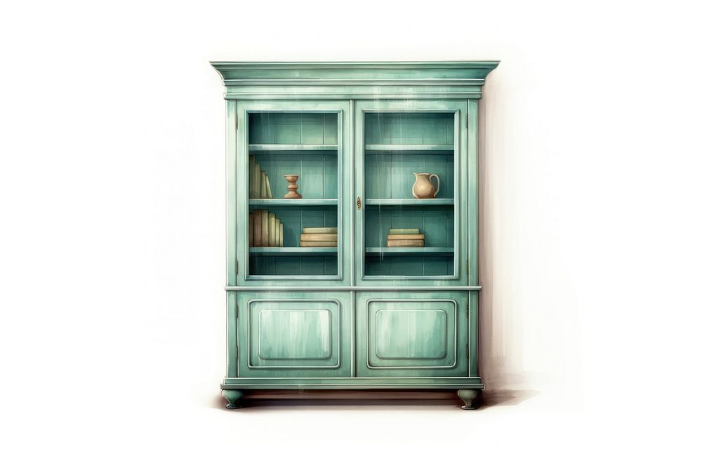 Cupboard furniture sideboard shelf. AI generated Image by rawpixel.