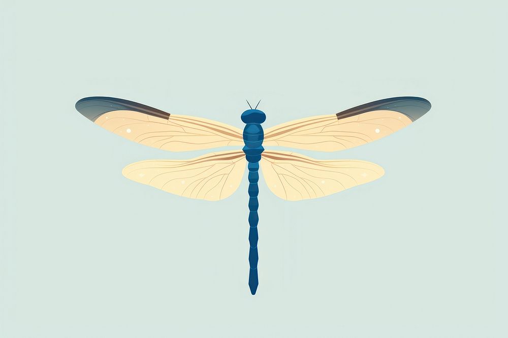 Dragonfly wildlife animal insect. AI generated Image by rawpixel.