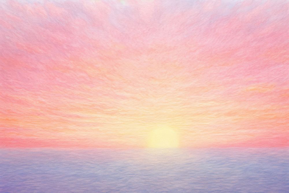 A sunset backgrounds outdoors horizon. AI generated Image by rawpixel.