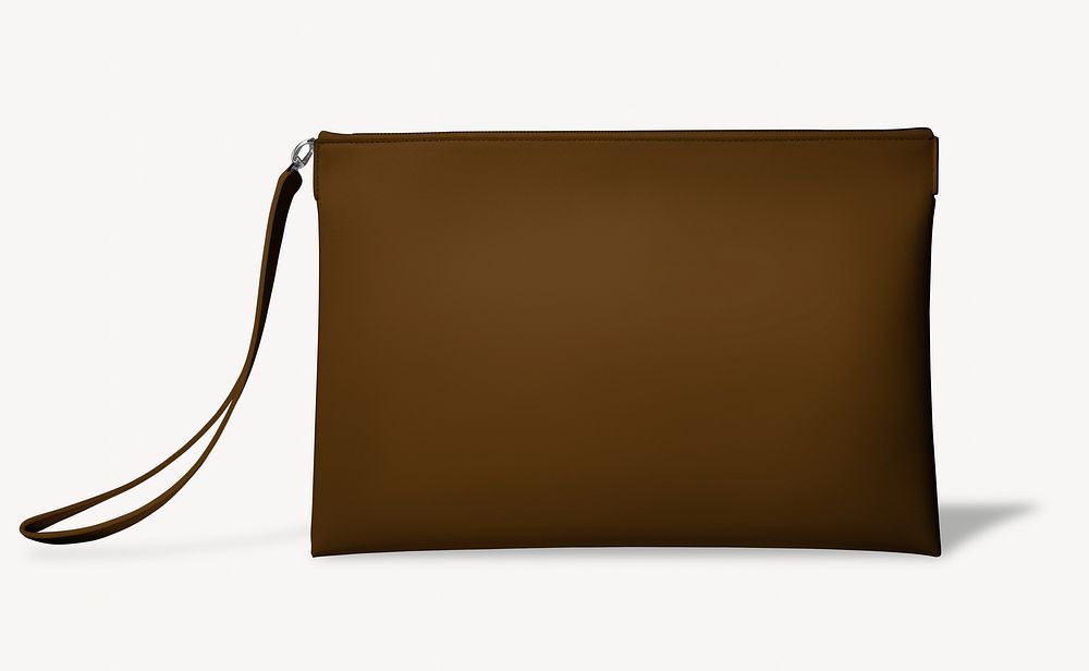Brown purse handbag, design resource