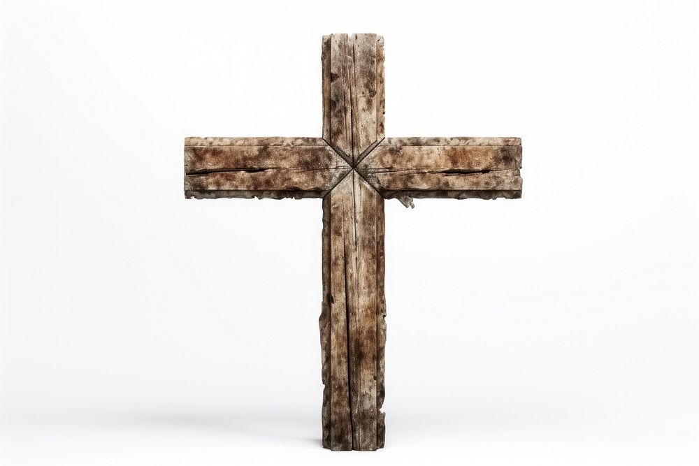 Symbol cross wood architecture. AI generated Image by rawpixel.