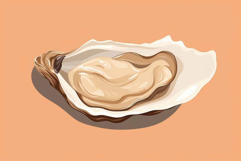 Oyster food invertebrate freshness. AI generated Image by rawpixel.