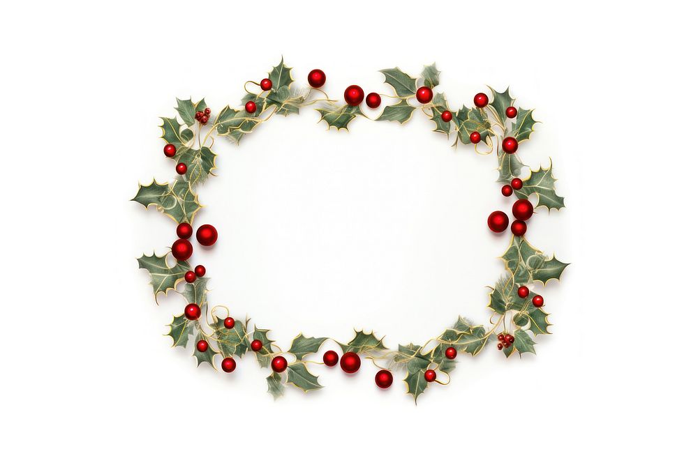 Christmas border christmas jewelry wreath. 