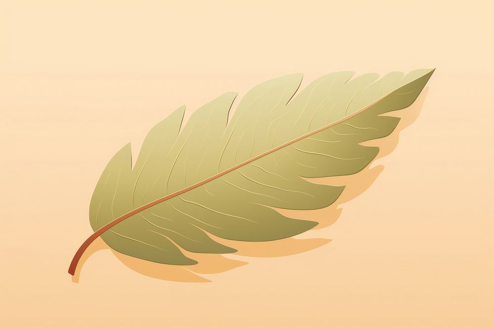 Leaf plant nature yellow. AI generated Image by rawpixel.