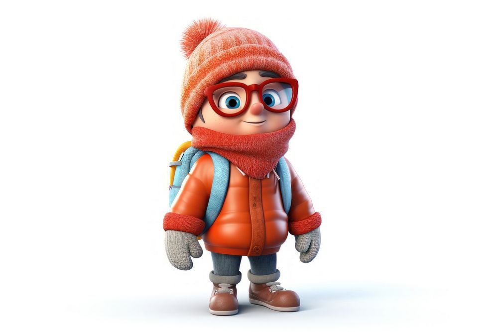 Winter figurine cartoon winter. AI generated Image by rawpixel.