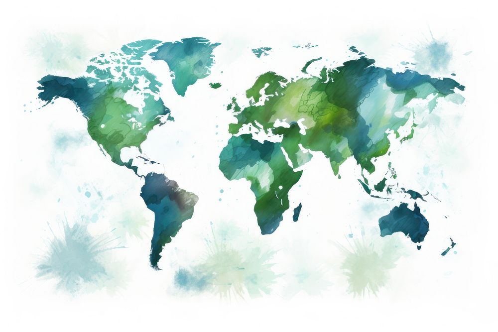 World map backgrounds outdoors drawing. AI generated Image by rawpixel.