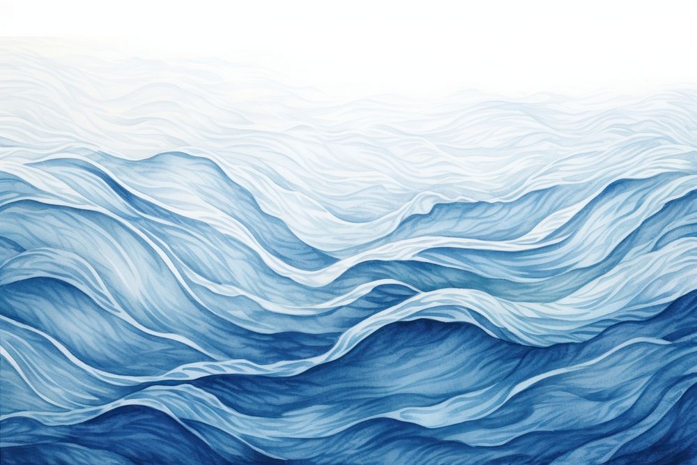 Backgrounds nature ocean blue. AI generated Image by rawpixel.