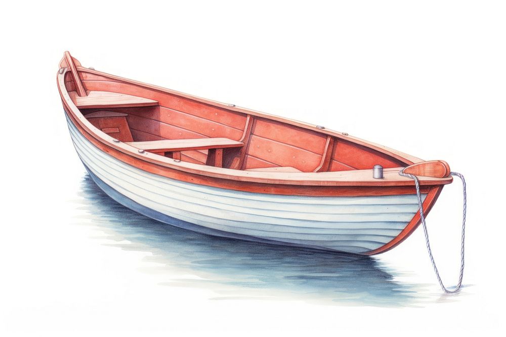 Boat watercraft vehicle rowboat. AI | Free Photo Illustration - rawpixel