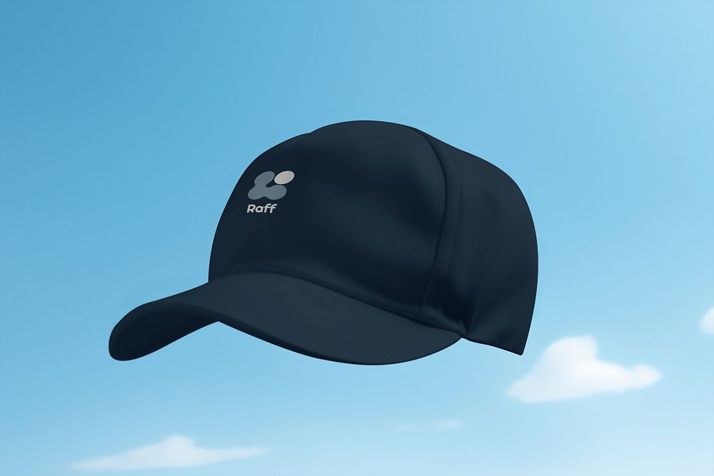 Cap mockup, clothing fashion psd