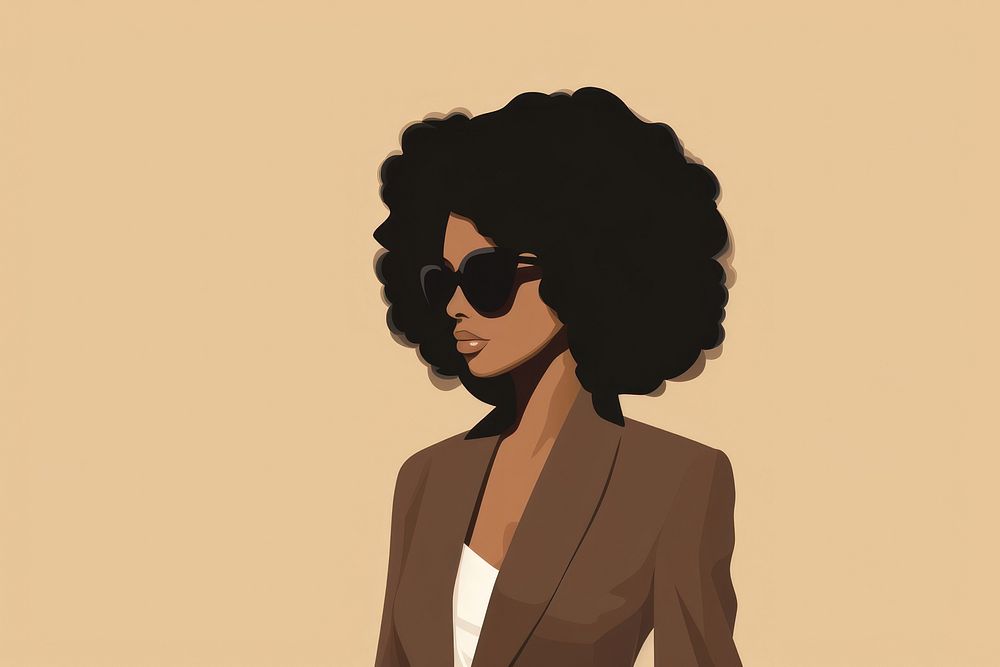 Black business woman drawing sketch adult. AI generated Image by rawpixel.