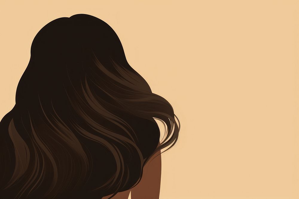Black woman hair adult back face. AI generated Image by rawpixel.