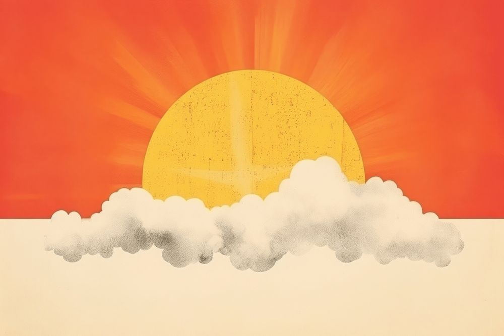 Sun outdoors nature cloud. AI generated Image by rawpixel.