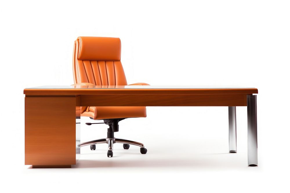 Table furniture office chair. AI generated Image by rawpixel.