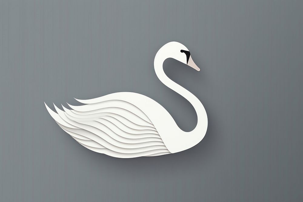 Swan animal nature bird. AI generated Image by rawpixel.