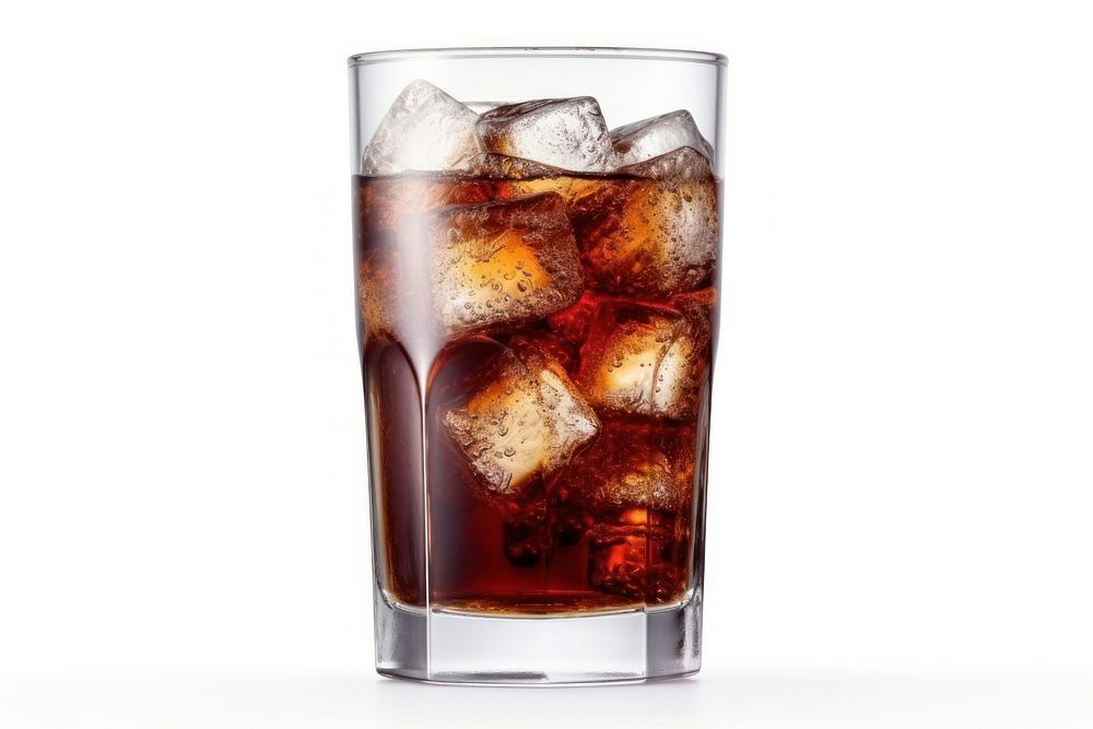 Drink cocacola cocktail glass soda. AI generated Image by rawpixel.