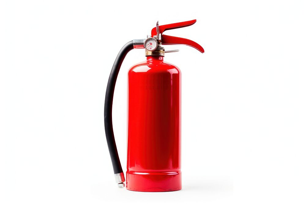 Fire extinguisher cylinder burning machine. AI generated Image by rawpixel.