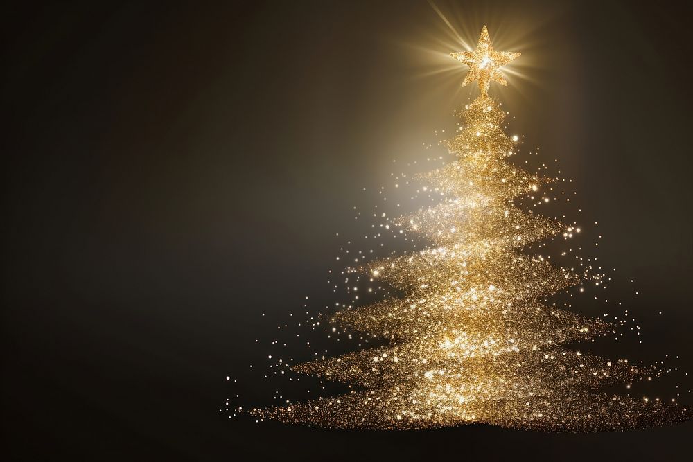 Sparkling christmas tree backgrounds light | Premium Photo - rawpixel