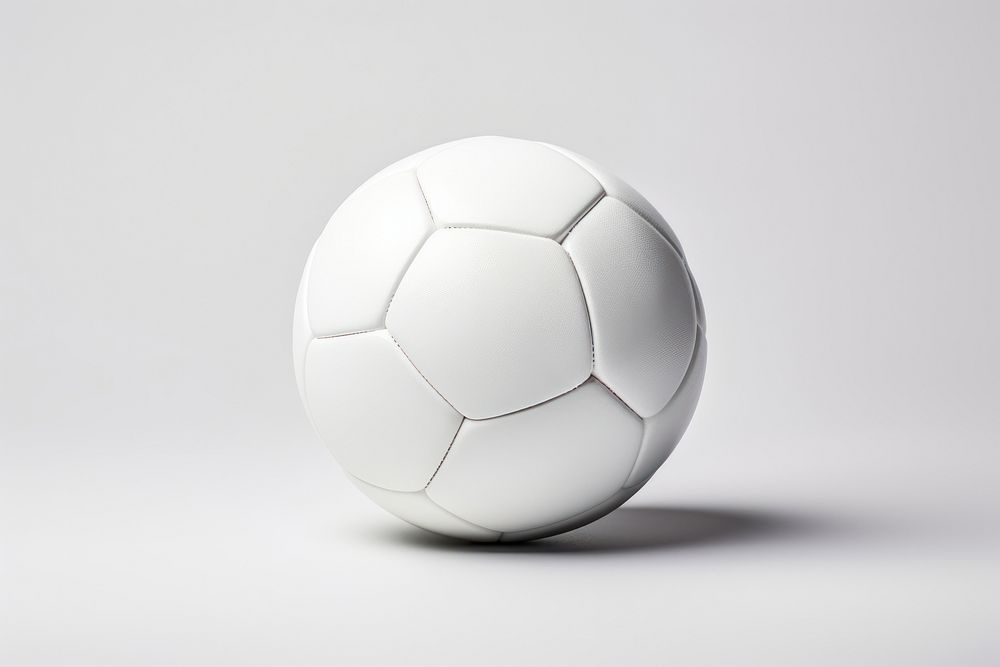 A soccer ball football sports white. AI generated Image by rawpixel.