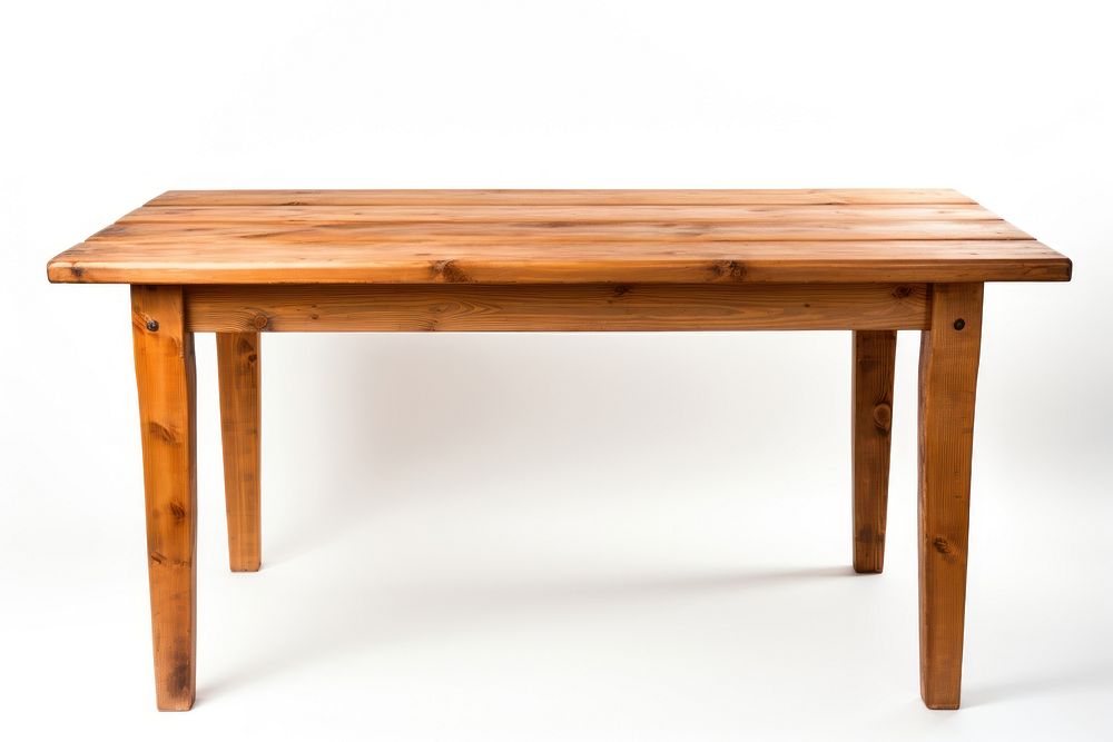 Table wood furniture brown. AI generated Image by rawpixel.