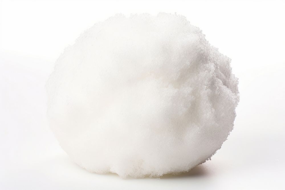 Snowball white snow white background. AI generated Image by rawpixel.