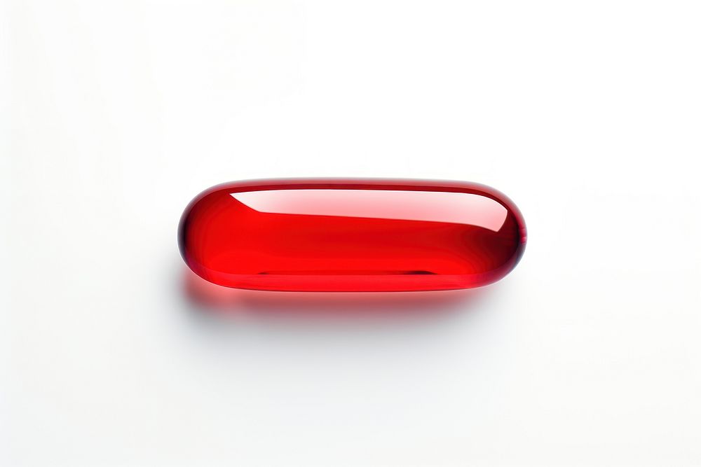 Red pill capsule medication medicine. AI generated Image by rawpixel.