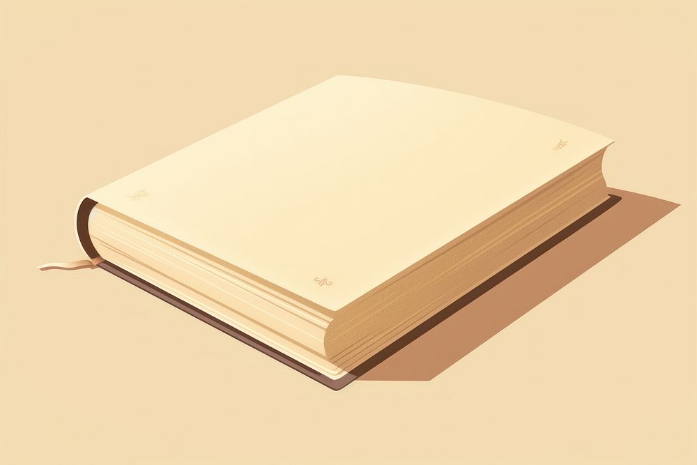 Close book publication page literature.