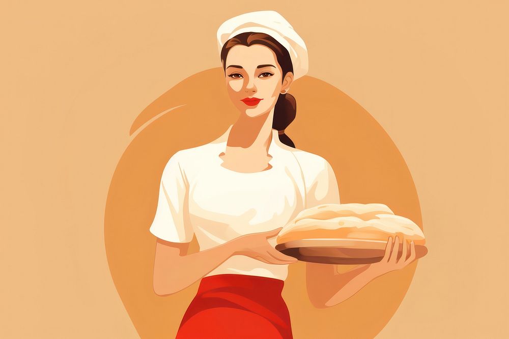 Baker female adult food. AI generated Image by rawpixel.