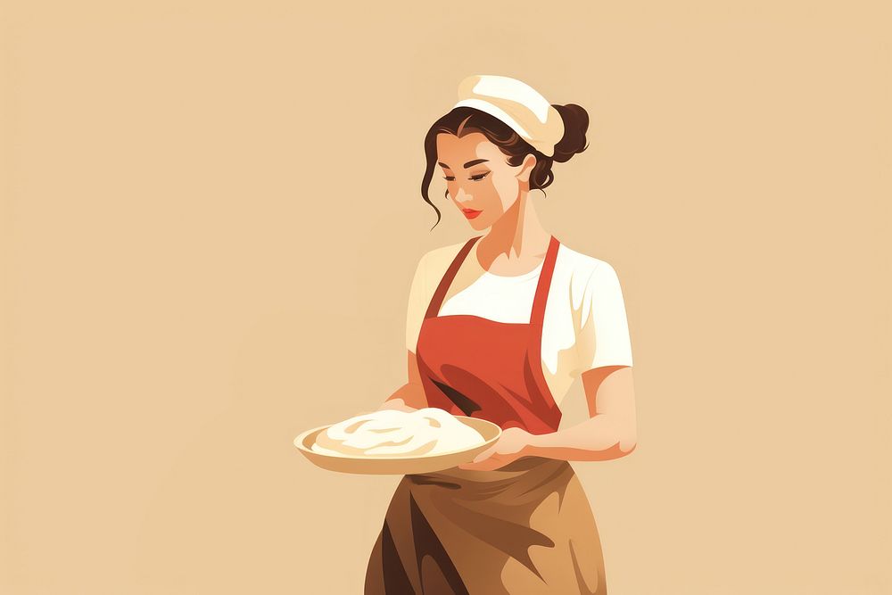 Baker female adult restaurant. AI generated Image by rawpixel.
