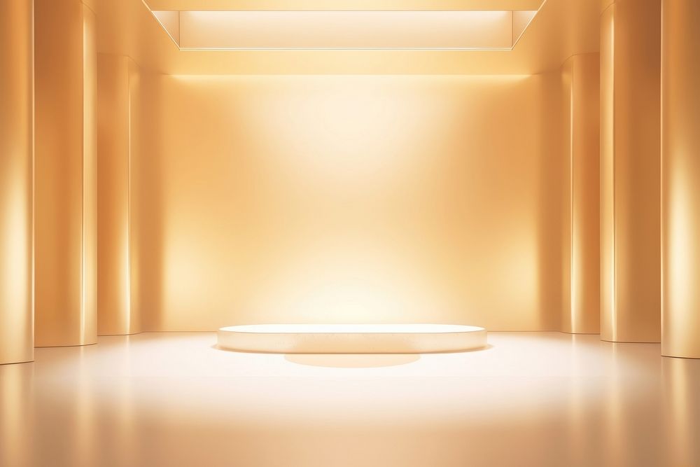 Lighting floor gold architecture. AI generated Image by rawpixel.