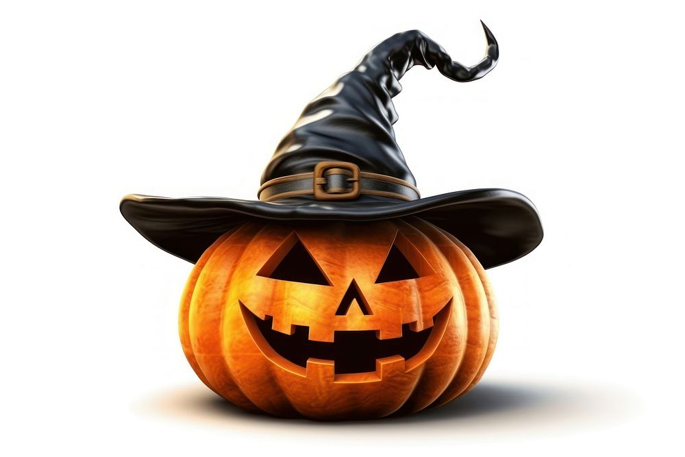 Halloween pumpkin anthropomorphic jack-o'-lantern representation. AI generated Image by rawpixel.