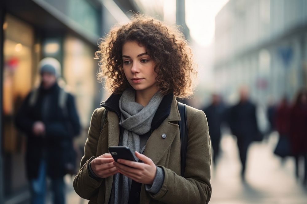 Woman mobile phone holding adult | Free Photo - rawpixel