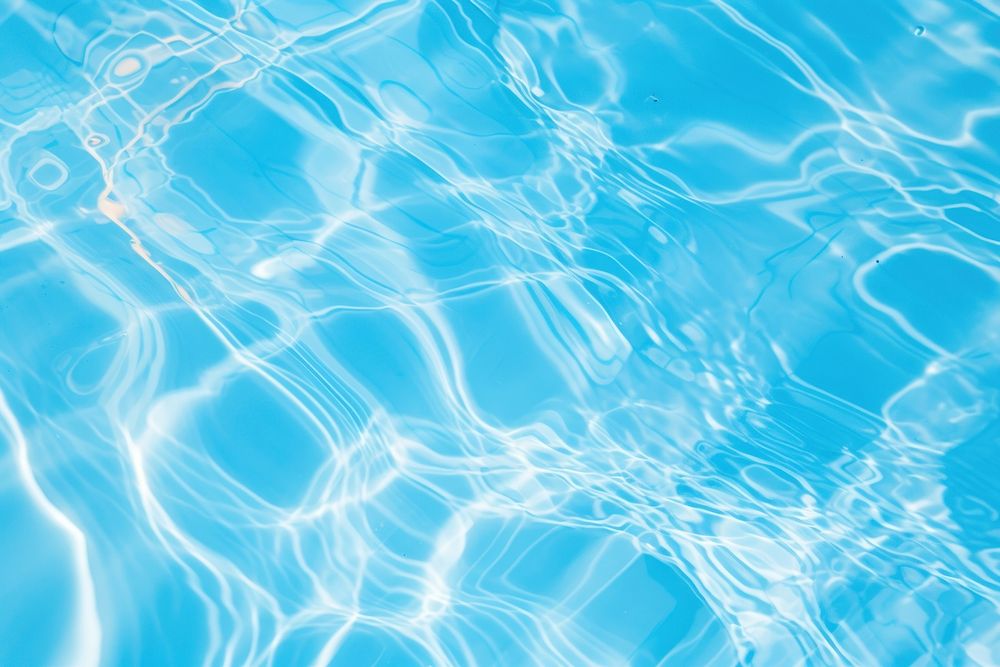 Blue water swimming outdoors ripple. AI generated Image by rawpixel.