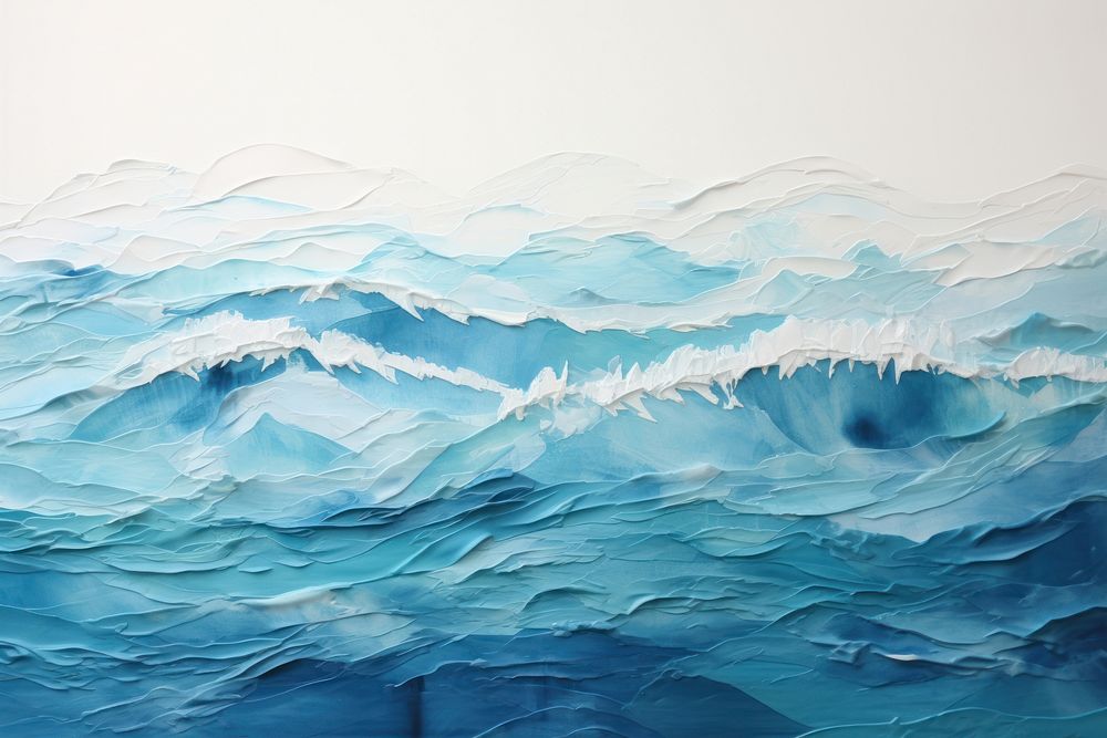 Ocean backgrounds painting nature. 