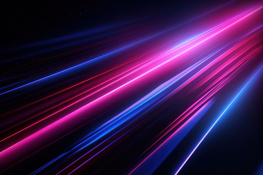 Glowing lines backgrounds purple light. AI generated Image by rawpixel.