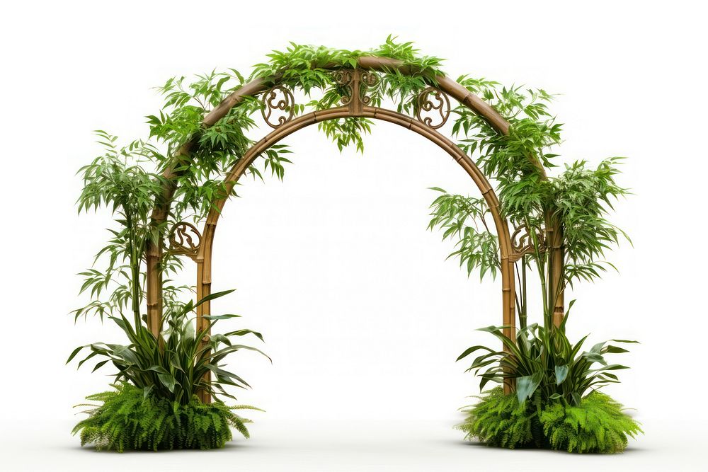 Arch outdoors nature garden. AI generated Image by rawpixel.