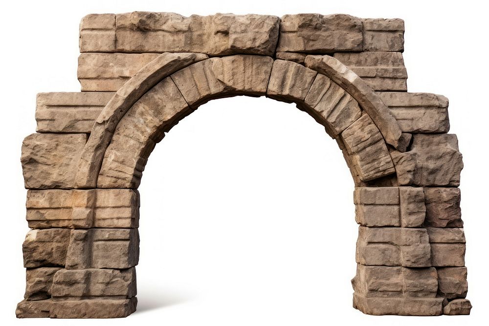 Arch architecture white background fireplace
