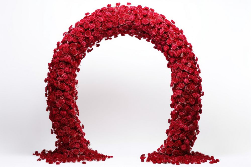 Arch rose flower plant. AI generated Image by rawpixel.